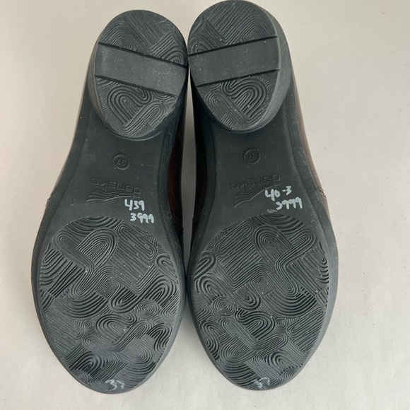 Dansko Robin Brown Leather Slip on Shoes EUR 37 Womens Size 6.5-7 Casual Bootie - Picture 5 of 9